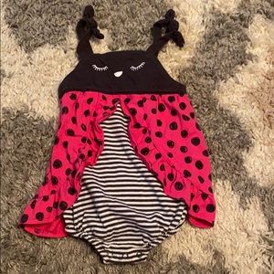 6-9M Ladybug Onesie